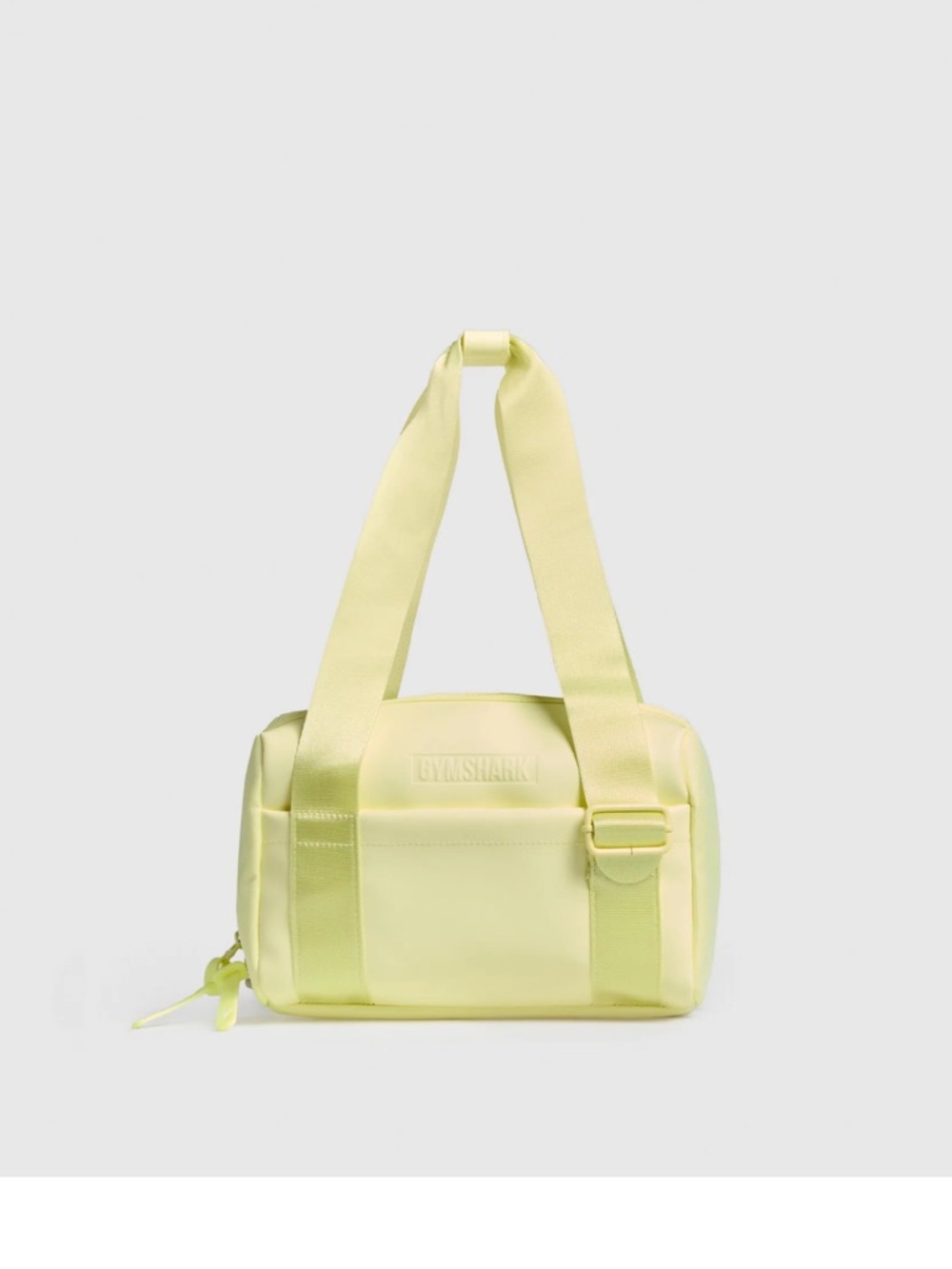 Gymshark Pale Lemon Yellow Crossbody Tote Bag